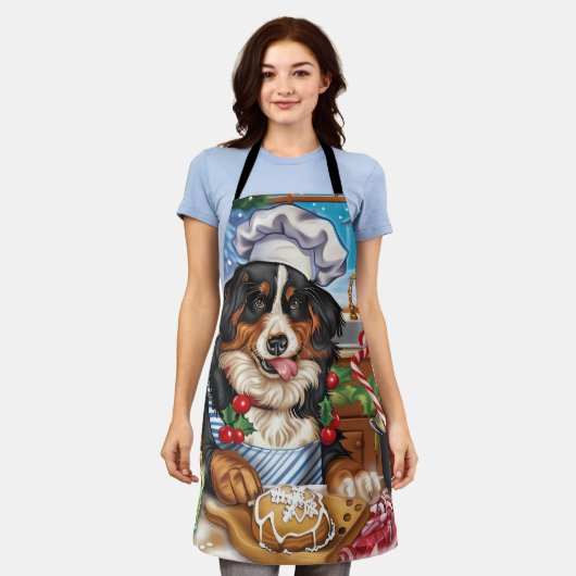 Tablier Entlebucher Mountain Holiday Baking : Festif (Porté)