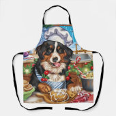 Tablier Entlebucher Mountain Holiday Baking : Festif (Recto)
