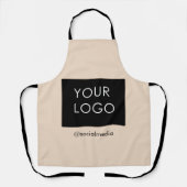 Tablier Entreprise professionnelle moderne Logo d'affaires (Recto)