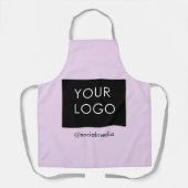 Tablier Entreprise professionnelle moderne Logo d'affaires (Recto)