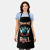 Tablier Épargnez-Moi Je suis sur un Roll - Bowling (Porté)