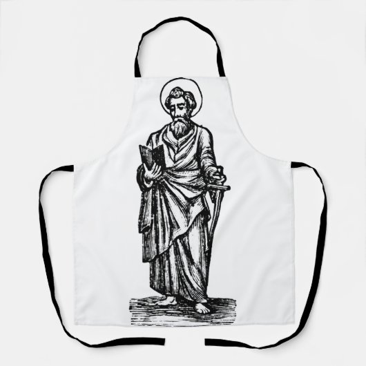 Tablier Épée de l'Esprit Art Saint Paul (Recto)