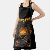 Tablier Epic Blacksmith Forge Anvil & Swords Fantasy Art (Insitu)