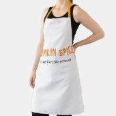 Tablier Épice Citrouille Moderne Est Ma Citation De Saison (Insitu)