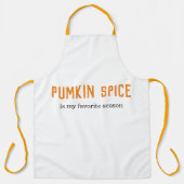 Tablier Épice Citrouille Moderne Est Ma Citation De Saison (Recto)