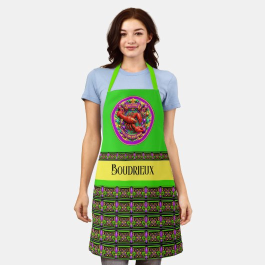 Tablier Épis Fleur de Lis (Porté)