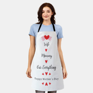 Tablier Épouse Maman Notre Tout Mignon Fête des Mères Douc
