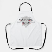 Tablier Épouse vampire (Recto)