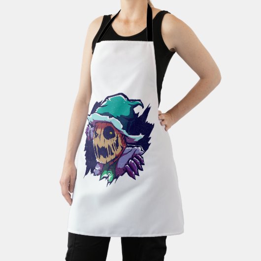 Tablier Épouvantail d'Halloween (Insitu)