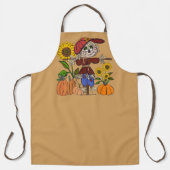 Tablier Épouvantail Super Mignon (Recto)