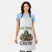 Tablier Équipage de chasseur d'oeufs de Pâques Camo Chasse (Porté)