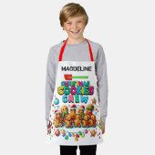 Tablier Équipe de biscuits de Noël (Porté)