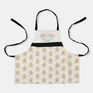 Tablier Équipe de boulangerie de Noël Motif de l'homme