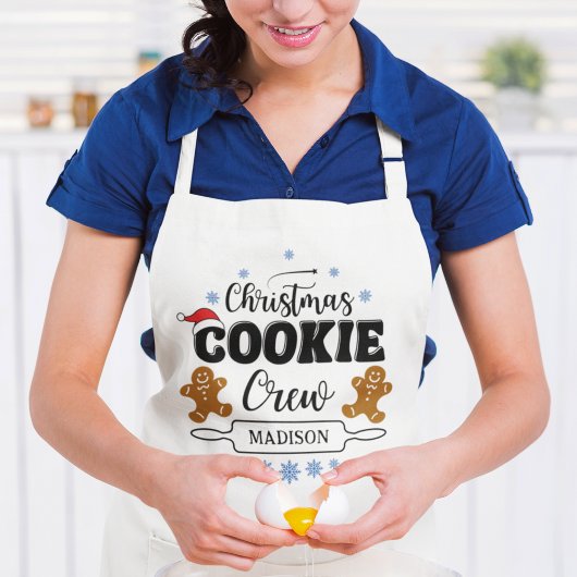 Tablier Équipe de cuisson de biscuits de Noël