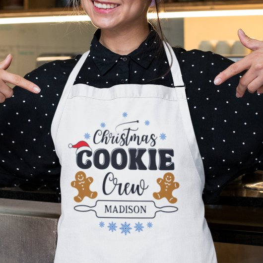 Tablier Équipe de cuisson de biscuits de Noël