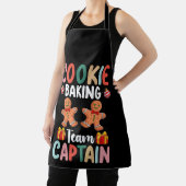 Tablier Équipe de cuisson des cookies Capitaine Famille No (Insitu)