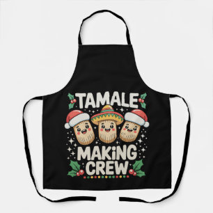 Tablier Équipe de fabrication de tamales Saison de Noël Me