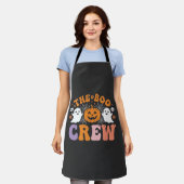 Tablier Équipe de fantômes de citrouille Halloween Design_ (Porté)