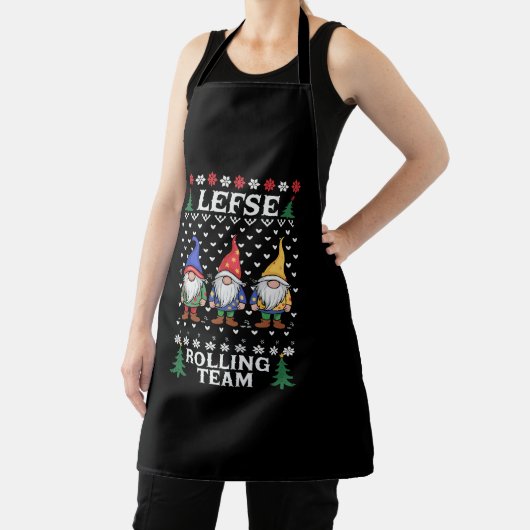 Tablier Équipe de marche gauche Noël Gnome Noël (Insitu)