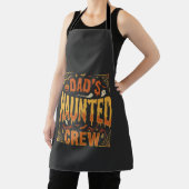 Tablier Équipe de papa Halloween ensorcelée (Insitu)