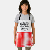 Tablier Équipe de pâtisserie de Noël (Insitu)