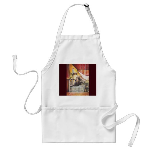 Tablier Équivalent lumineux des émotions passionnées (Devant)