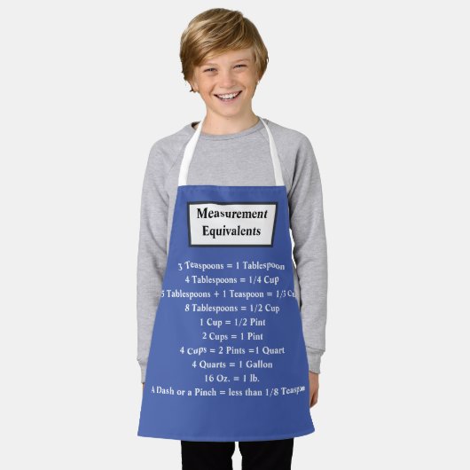 TABLIER ÉQUIVALENTS DE MESURE APRON POUR LES ENFANTS/CUSTO (Porté)