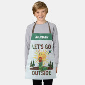 Tablier Eric Carle | Allons dehors (Porté)