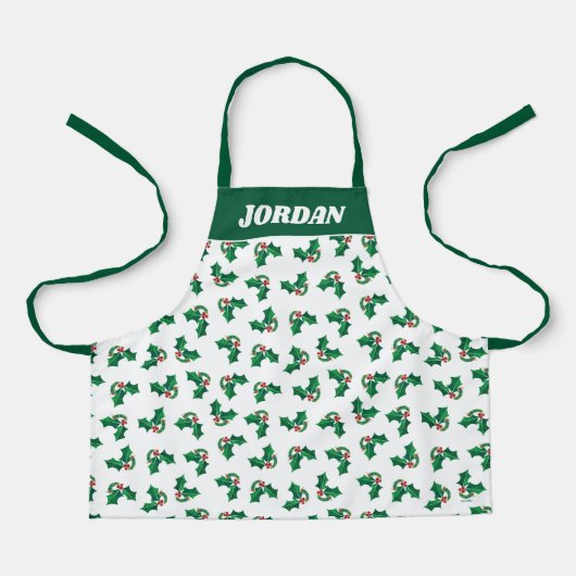 Tablier Eric Carle Christmas Caterpillar (Recto)