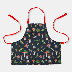 Tablier Eric Carle   Motif Bugs et Champignons