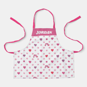 Tablier Eric Carle   Valentine Heart   Personnaliser
