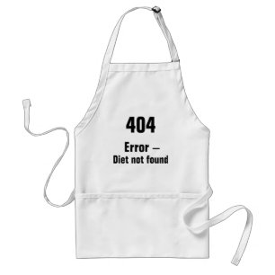 Tablier Erreur 404 - Apron de régime introuvable