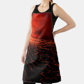 Tablier éruption volcanique (Insitu)