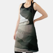 TABLIER ESCALIERS BLANCS EN BÉTON AVEC RAILS EN MÉTAL GRIS (Insitu)