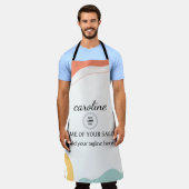 Tablier Espace Abstrait personnalisé (Porté)