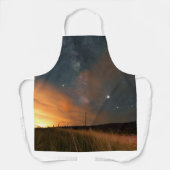 Tablier Espace adorable (Recto)