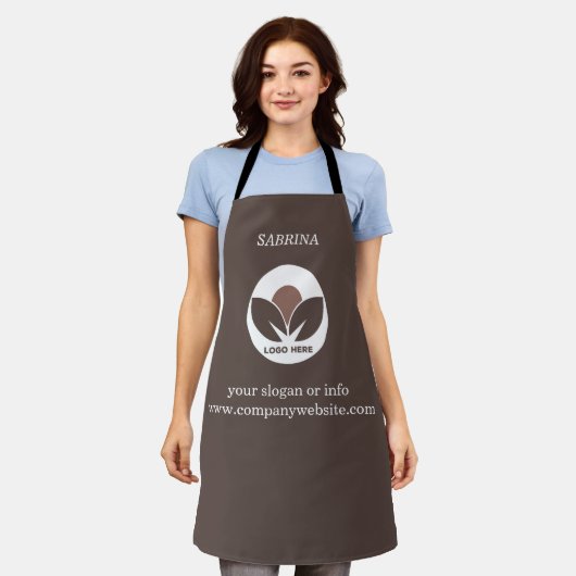 Tablier Espace affaires élégant | Mocha Mousse | Personnal (Porté)