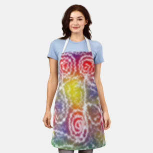 Tablier Espace Art de la ligne Tie Dye