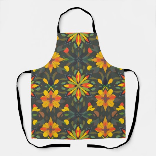 Tablier Espace Artistique Vibrant - Conception Motif trans (Recto)