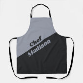 Tablier Espace Chef de texte personnalisé (Recto)