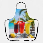 Tablier Espace cocktails exotiques (Recto)