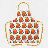 Tablier Espace cuisine Motif Oranges vintages (Recto)
