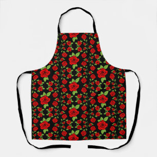 Tablier Espace cuisine Motif rose