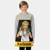 Tablier Espace d'art pour filles (Porté)