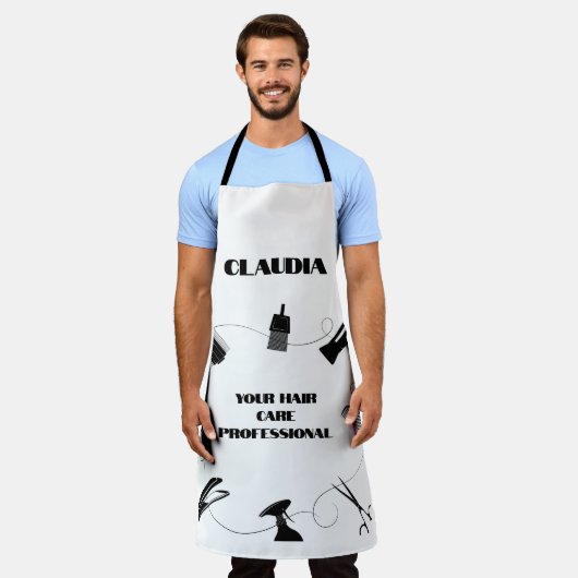 Tablier Espace de coiffure professionnel (Porté)