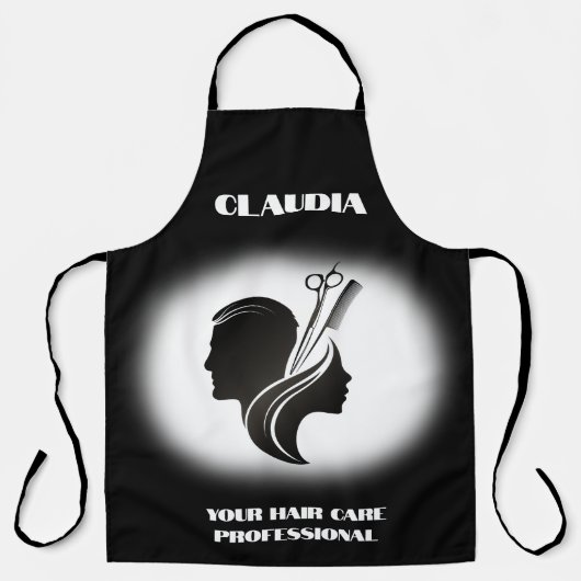 Tablier Espace de coiffure professionnel (Recto)