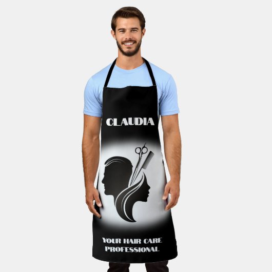 Tablier Espace de coiffure professionnel (Porté)