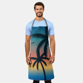 Tablier Espace de coucher de soleil tropical (Porté)