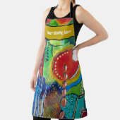 Tablier Espace de peinture Abstrait (Insitu)