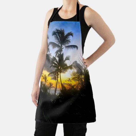 Tablier Espace d'impression Tropical Sunset (Insitu)